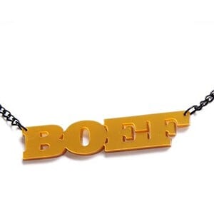 Boef! naamketting (capitals)