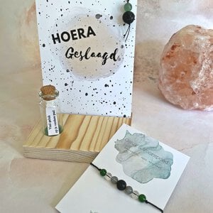 Cadeauset Geslaagd - Veel geluk