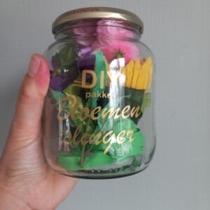 DIY pakket bloemenslinger maken