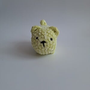 Gehaakte knuffel 'Gele kat'