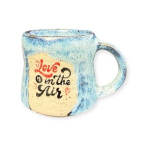 Handgemaakte mok - Love is in the Air