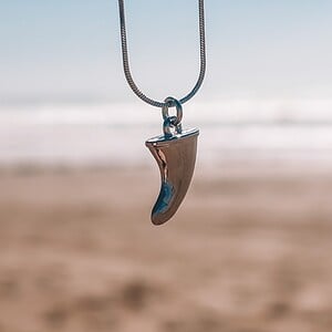 Oceaan Vin ketting zilver