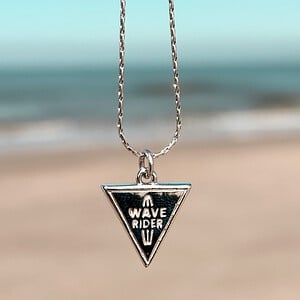 Oceaan Wave Rider Ketting Zilver