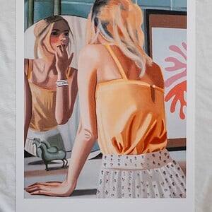 Print The powder room