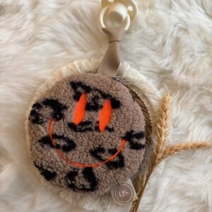 Speenkoord Smiley - leopard I