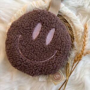 Speenkoord Smiley - mauve