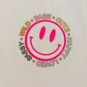 T-shirt Smiley - Woman