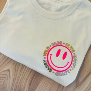 T-shirt Smiley - Woman