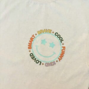 T-shirt Smiley - mint