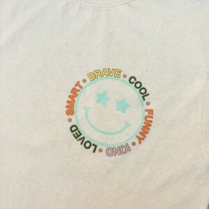 T-shirt Smiley - mint