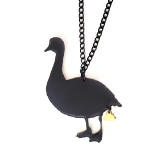 The Golden Turd ketting (gans)