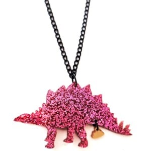 The Golden Turd ketting (stegosaurus)
