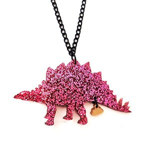 The Golden Turd ketting (stegosaurus)