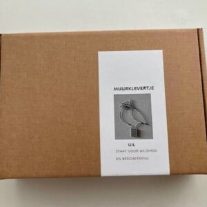 Uil, wandobject, hout, gemakkelijk te bevestigen