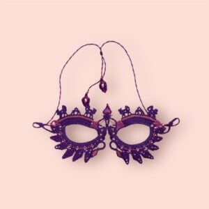 Uniek masker paars