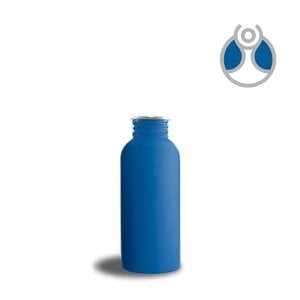 500ml. RVS Blue Bottle drinkfles voor op school | sport | evenement - met Anti-drup-dop