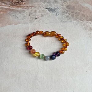 Barnsteen armband baby/kind - chakra | 12 / 14 / 16cm