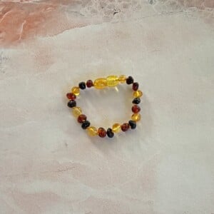 Barnsteen armband baby/peuter - mix  |  12/14cm