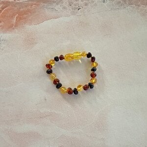 Barnsteen armband baby/peuter - mix  |  12/14cm