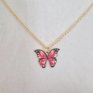Butterfly ketting