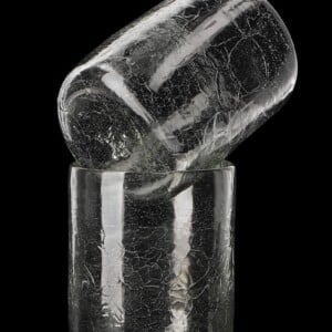 Crack glass