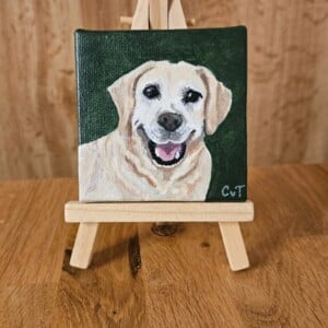 Gepersonaliseerd hondenportret Labrador