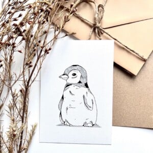 Kaart pinguïn