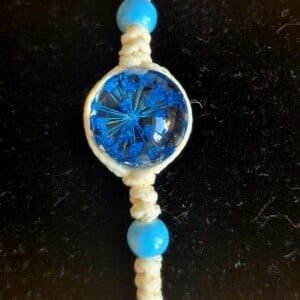 Koren blauw armband