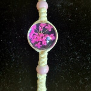 Roze armband