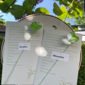 Micro Gehaakte Monstera Blad – Boekenlegger & Magneet