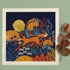 Print Midnight Garden