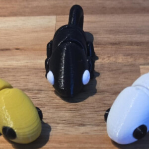 baby kameleon 3D-geprint fidget