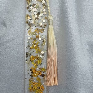 boekenlegger ´letters´ goud