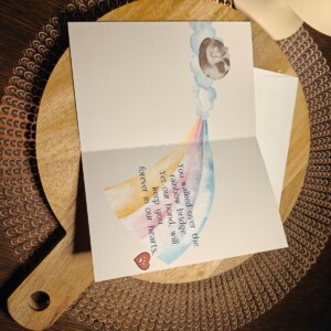 "Goodbye Cat" Sympathy Card - Folded