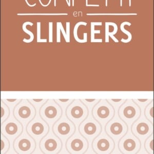 Boekenlegger 'Confetti en Slingers'