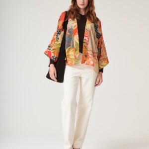 Fans Scarlet Kimono