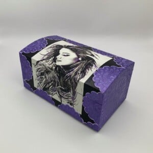 Handgedecoreerd kistje ‘Dream Catcher’ voor interieur of cadeau