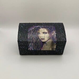 Handgedecoreerde houten sieradendoos ‘Mayflower’