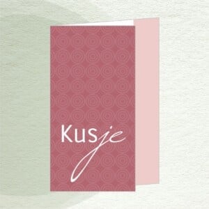 Kaart 'kusje'