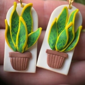 Kamerplant sanseveria oorbellen