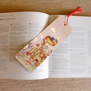 Katten op krabpaal eiland boekenlegger 74x210 formaat