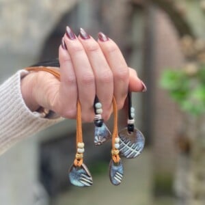 Ketting van handgemaakt keramiek - unieke chokers, diverse hangers