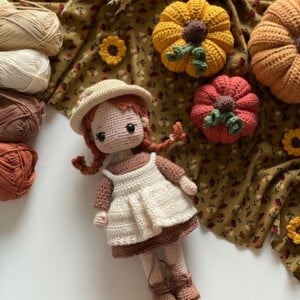 Little Eya – Knuffelpop Anne – Zacht, Handgemaakt & Uniek Cadeau