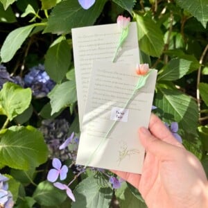 Micro Gehaakte Tulp Boekenlegger