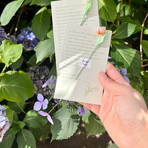Micro Gehaakte Tulp Boekenlegger