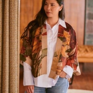 Nasturtium Fawn Kimono