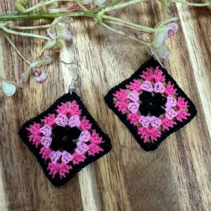 Oorbellen Pinky Granny