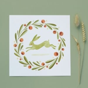 Print Green Hare