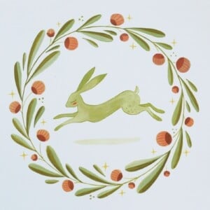 Print Green Hare