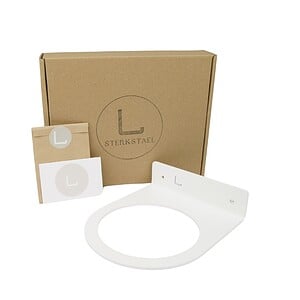 STERKSTAEL Flora S WIT - bloempothouder - kleur wit - voor bloempot met een diameter van 12cm - poedercoating - staal
